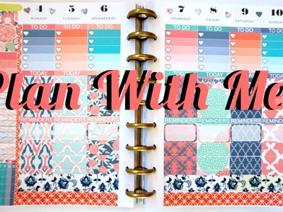 Plan with Me & How I use My Planner -The Happy Planner