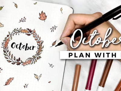 PLAN WITH ME | October 2017 Bullet Journal Setup
