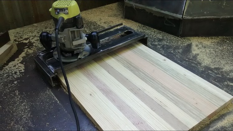 Planing jig for router