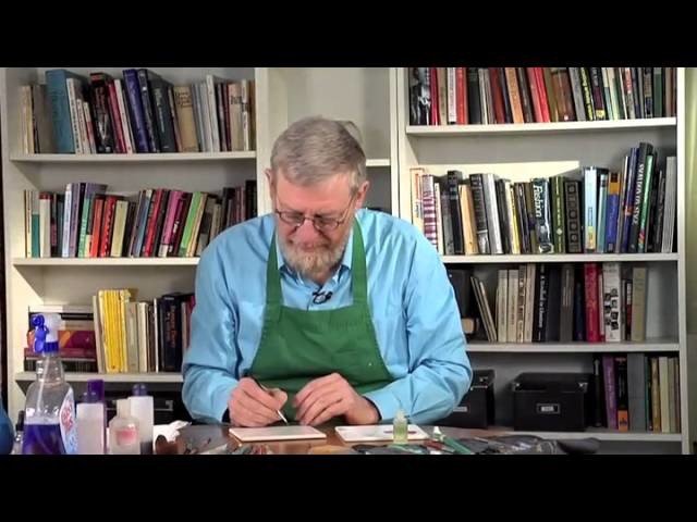 Pottery Video: How to Use Brushes for China Painting on Pottery | PAUL LEWING
