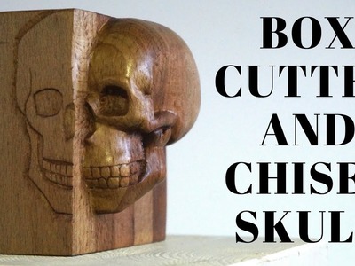 Skull carving (Inspired by Shogun-Jimi and Eloi Escagedo)