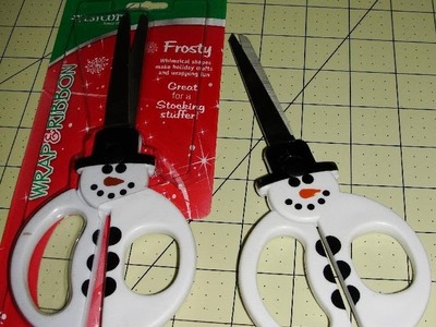 So You Like My Snowman Scissors, Do You?