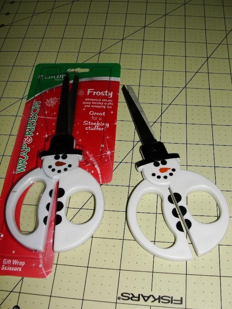 So You Like My Snowman Scissors, Do You?