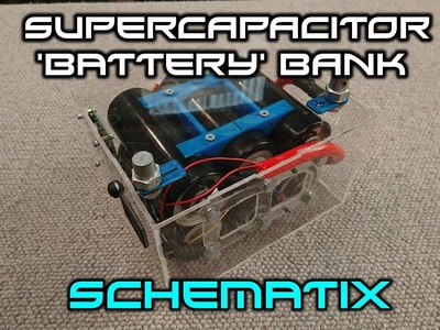 Super Capacitor 'Battery' Bank Construction Video