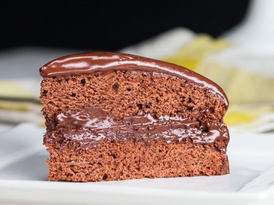 The Most Decadent Vegan Chocolate Cake