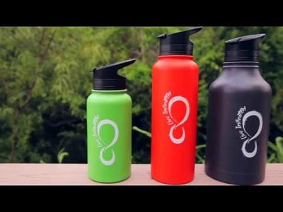 The ONLY Vacuum Insulated Water Bottle With Fruit Infuser Rod