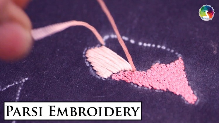 Thread Embroidery (Parsi Method) with Madeira Viscose Thread Complete HD Video
