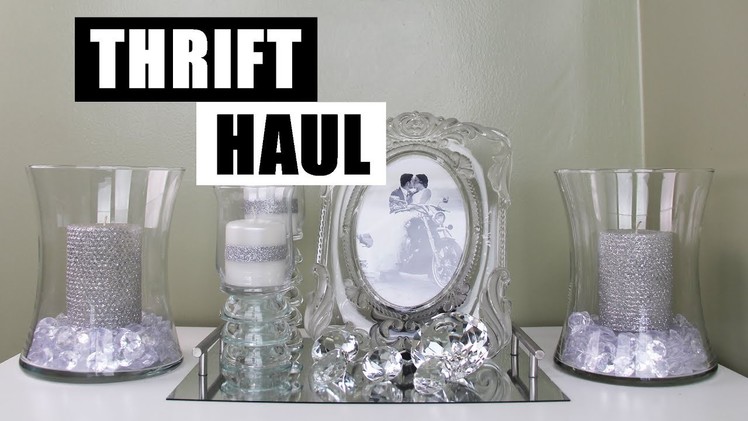 THRIFT HAUL & TRY ON | Thrift Clothing Haul | Thrift Home Decor Haul | Thrift Store Haul