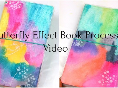 Travelers notebook book cover process video
