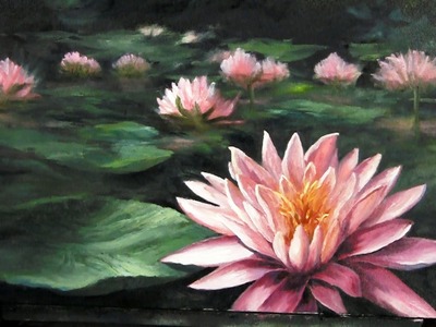 Water Lily Painting | Paint with Kevin Hill