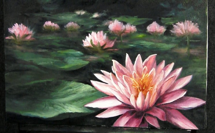 Water Lily Painting | Paint with Kevin Hill