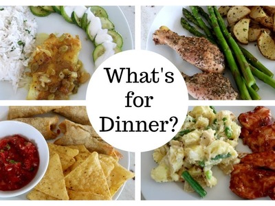 What's for Dinner? | 10 Dinner Ideas