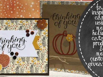 2 Quick & Cute Fall Pumpkin Cards