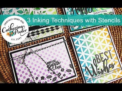 3 Ink and Stencil Techniques for Card Making