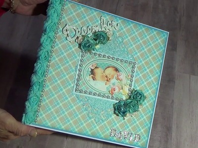 Baby Boy Mini Album Graphic 45 Precious Memories