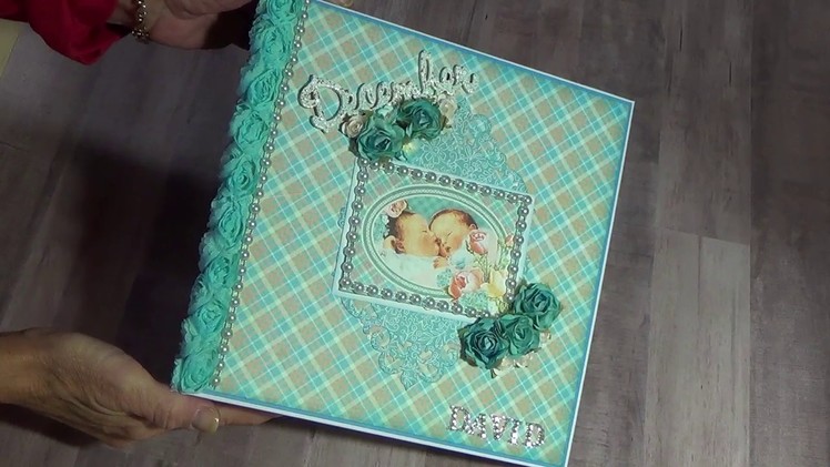 Baby Boy Mini Album Graphic 45 Precious Memories