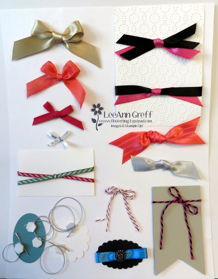 Bow Tying and Ribbon Tips