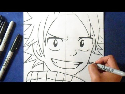 Cómo dibujar a Natsu Dragneel (Fairy Tail) | How to draw Natsu Dragneel