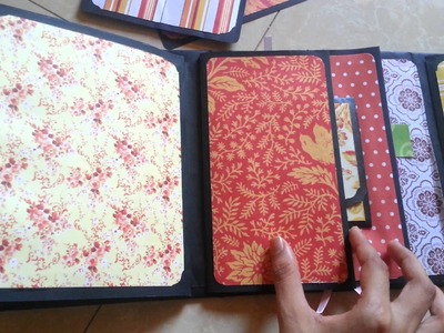Cute handmade scrapbook