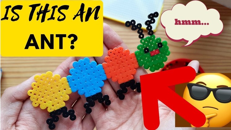 ✔DIY PERLER BEADS: ANT! (EASY-TO-DO, STEP-BY-STEP TUTORIAL!)✔