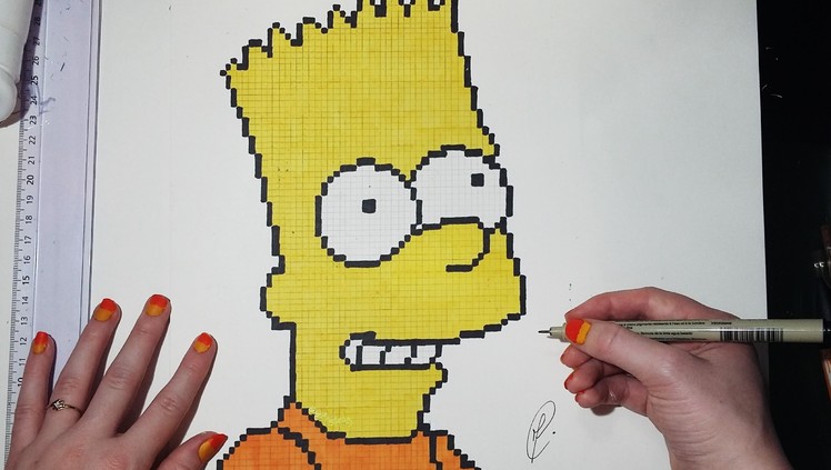 Epic Pixel Art - Bart Simpson
