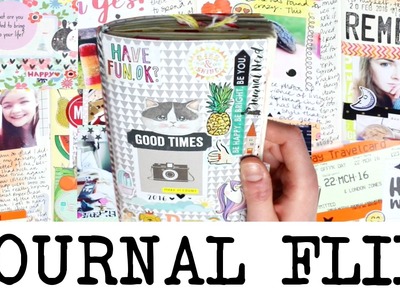 Finished Creative Journal Flip Through! 'ONE' | MyGreenCow