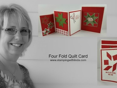 Four Fold Quilt Card