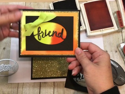 How to create a fun Lovely Inside and Out Card with watercolor