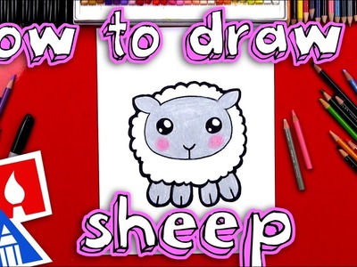 How To Draw A Cartoon Sheep