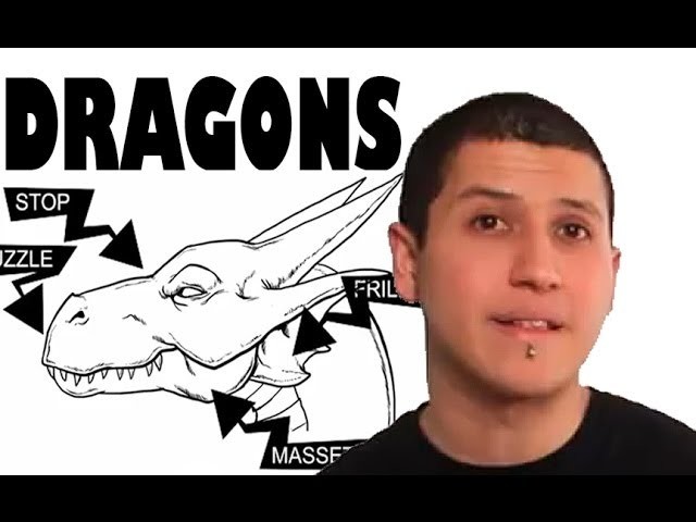 How to Draw Dragons #1 - Dragon Head