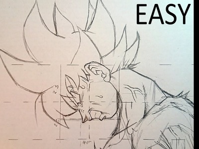HOW TO DRAW GOKU - EASY InDepth Guide
