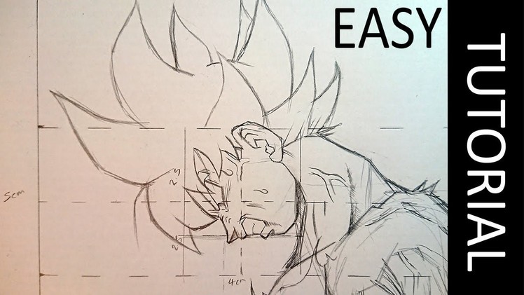 HOW TO DRAW GOKU - EASY InDepth Guide