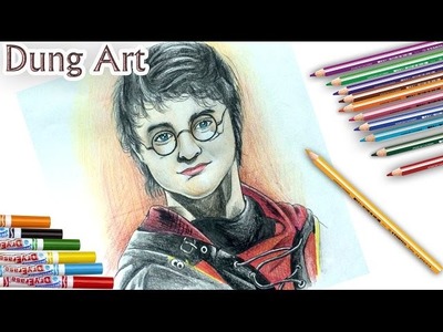 How to draw harry potter | Drawing Harry Potter