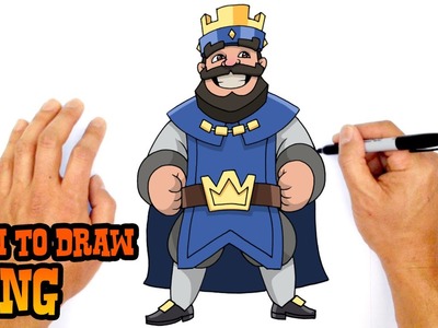 How to Draw King | Clash Royale