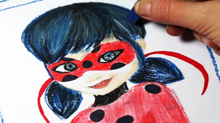 How to Draw Ladybug (Miraculous Ladybug) Speed Drawing Kids Art
