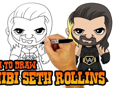 How to Draw Seth Rollins | WWE