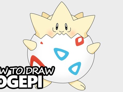 How to Draw Togepi from Pokemon - Easy Step by Step Video Lesson