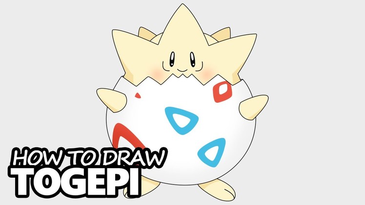 How to Draw Togepi from Pokemon - Easy Step by Step Video Lesson