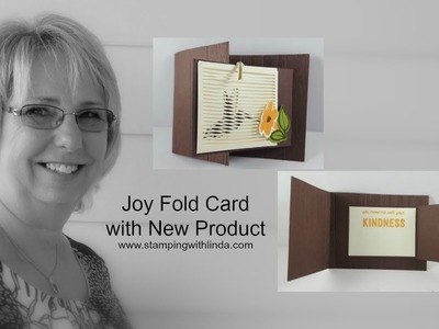 Joy Fold Card With New Product