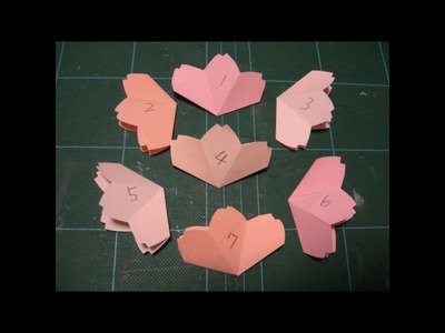 Kimie gangi “3D Sakura Pop Up Greeting Card”