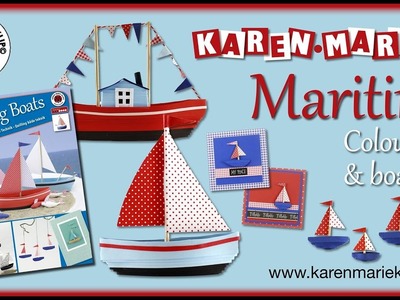 Maritim Colours & Boats - Karen Marie Klip & Papir