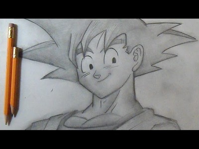 "Paso a paso" Como dibujar a Goku "Dragon ball z" | How to Draw Goku | by ZaXx