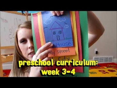Preschool Curriculum - Week 3-4 - Bright Beginnings Academy