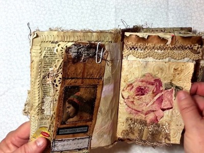 "Pretty Little Things" vintage style junk journal (sold)