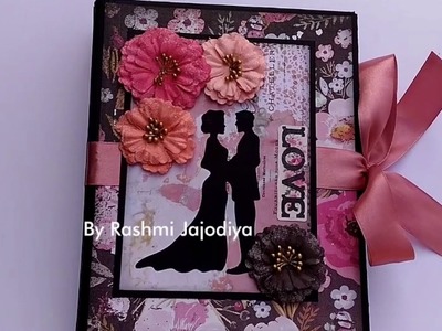 Prima Rossi Belle mini album for 1st Wedding Anniversary | by Rashmi Jajodiya