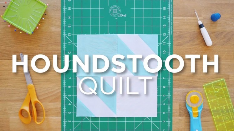 Quilt Snips Mini Tutorial - The Houndstooth Quilt