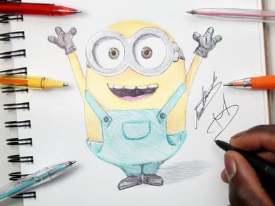 SKETCH SUNDAY #6 How To Draw Bob (Minions) - Despicable Me - DeMoose Art