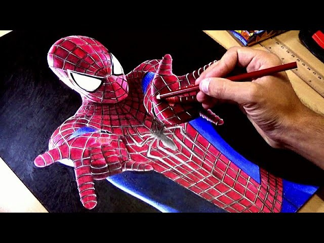 Speed drawing: The Amazing Spider-Man 2