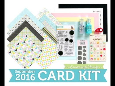 SSS September 2016 Card Kit Unboxing!