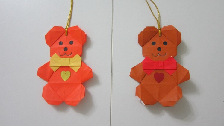 TUTORIAL - How to make a Teddy Bear Gift Tag